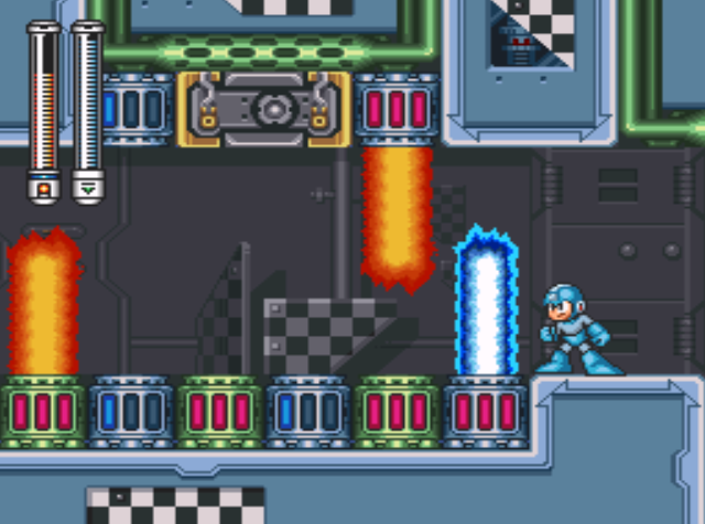 Mega Man 7 screenshot - Turbo Man